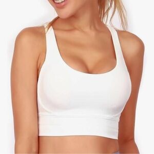 Purple Sports Bra with Full Coverage